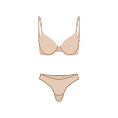 Bikini icon isolated on white background. Underwear symbol modern, simple, vector, icon for website design, mobile app, ui. Vector Illustration