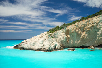 Fototapeta premium Porto Katsiki edge cliff