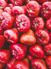 The wax apple in the market