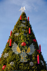 Christmas tree market at Dortmund