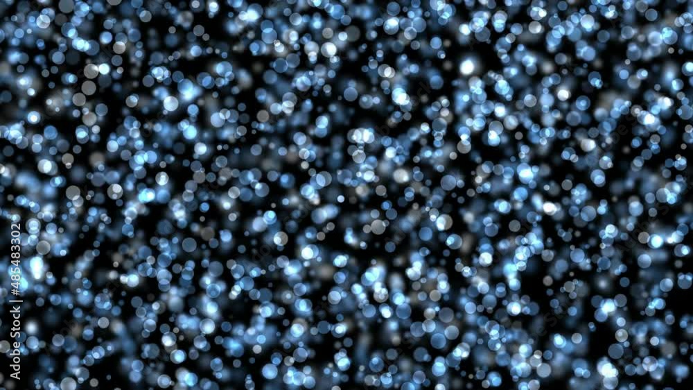 Wall mural 4k abstract animated particle background