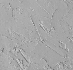 grey textured decorative stucco background with place for text