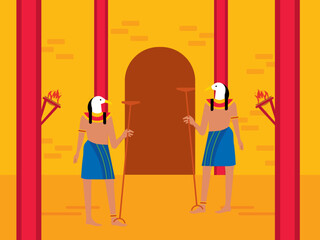 Obraz premium Egypt vector illustration