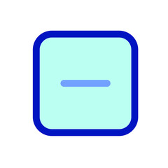 Min Button Flat Icon