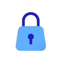 lock icon on button