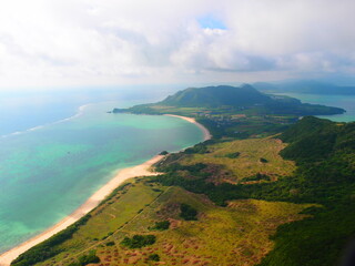 パラグライダーから見る石垣島北部