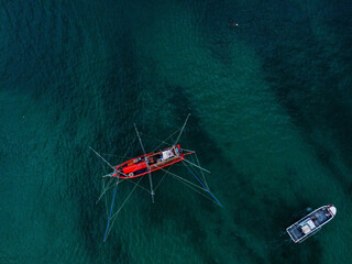 boat on the water , Koh Phangan, Thailand 