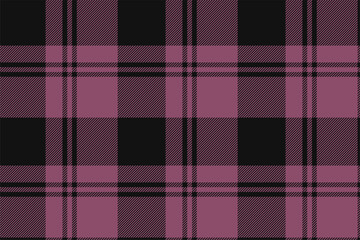 Plaid background, check seamless pattern. Vector fabric texture for textile print, wrapping paper, gift card or wallpaper.