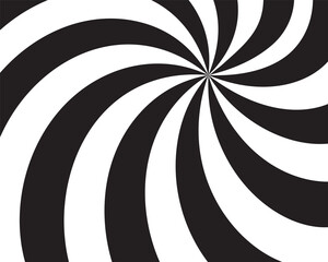 Black and white vector abstract pattern. Art design geometric shape background. Graphic visual disort style.