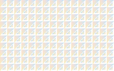 Triangle Seamless Endless Pattern with Pastel Colors