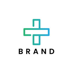 modern health logo design