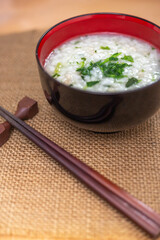 七草粥　日本のお正月の風習