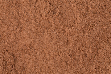 cocoa powder closeup background