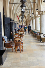 interior of terrace