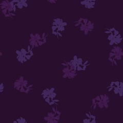 Floral Seamless Pattern Design Background