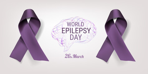 Purple day for Awareness to World Epilepsy Day on the 26th of March.