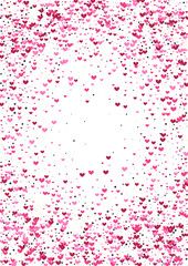Pink Bright Circle Texture. Yellow Couple Background. Round Birthday Wallpaper. Red Heart Day. Shape Illustration.