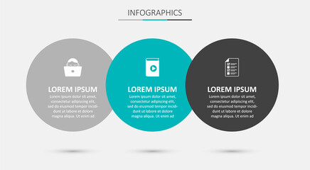 Set Audio book, Student working at laptop and Online quiz, test, survey. Business infographic template. Vector