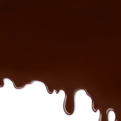 垂れたチョコ　下寄り（正方形）