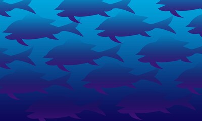 fish ,background, design,abstract,decoratif,blue color,dinamis,futuristic,wallper,suitable for all media..