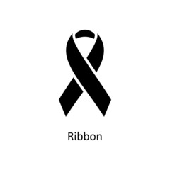Ribbon vector Solid Icon Design illustration. Home Improvements Symbol on White background EPS 10 File