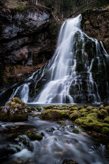 Fototapeta na wymiar Gollinger Wasserfall in Österreich