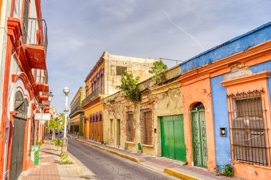 Mazatlan, Sinaloa, Mexico : Historical center, HDR Image