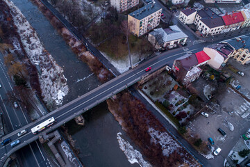 Nowy Sącz, most Adama Michalewskiego nad Kamienicą