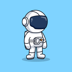 Cute astronaut character concept