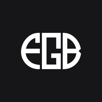FGB letter logo design on black background. FGB creative initials letter logo concept. FGB letter design.