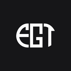 FGT letter logo design on black background. FGT creative initials letter logo concept. FGT letter design.
