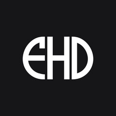 FHO letter logo design on black background. FHO creative initials letter logo concept. FHO letter design.
