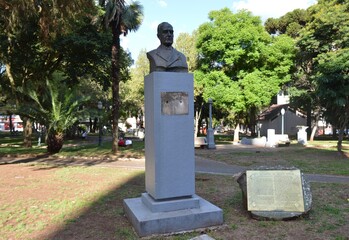 Monumento Histórico. Homenagem a Getúlio Vargas.
Presidente Brasileiro. e sua carta.