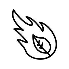 Forest fire Icon