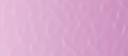 background with abstract pink colored vector wave lines pattern	
