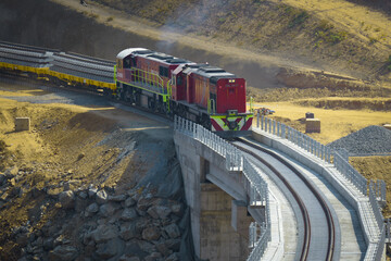 Railway construction
