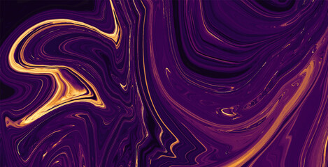 Fototapeta na wymiar Modern colorful liquid background. Abstract flow vector design