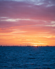 Nordsee Sonnenuntergang