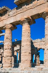 Fototapeta premium temples of paestum, salerno, italy