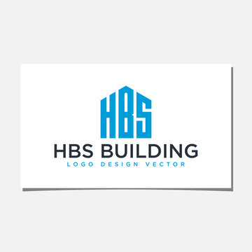 HBS BUILDING LOGO DESIGN VECTOR