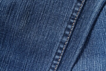 Naklejka premium Fashion denim. Jeans texture. Jeans background for design.