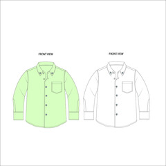 Naklejka premium shirt sketch, kids shirt, long sleeve shirt, shirt drawing, men's shirt design, shirt line, clothing shirt