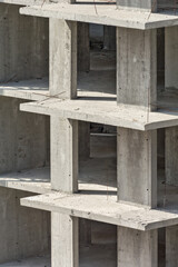 Site buildings under construction