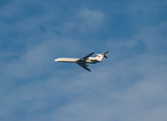 aircraft in flight