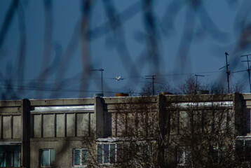 Obraz premium aircraft in flight