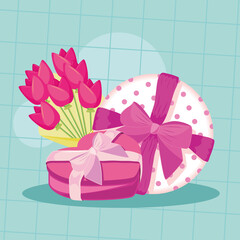 valentines roses and gifts
