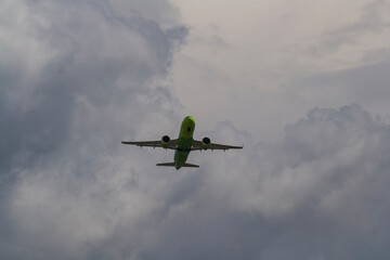 airplane flying in the sky
