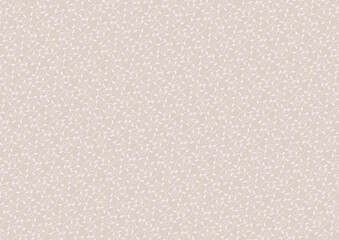 Fototapeta premium アラベスク模様の背景イラスト: ベージュ色