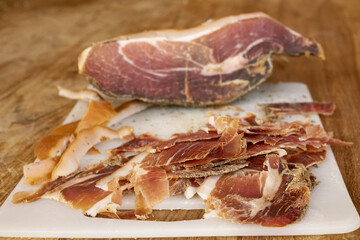 Spanish cured ham