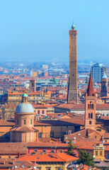 Torre degli Asinelli tower  - Bologna, Italy